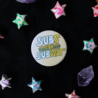 Subs For Subway Badge