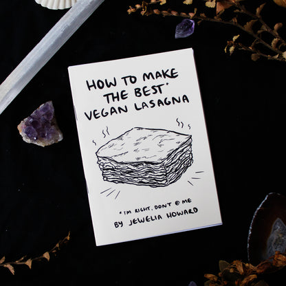 Vegan Lasagna Recipe Zine